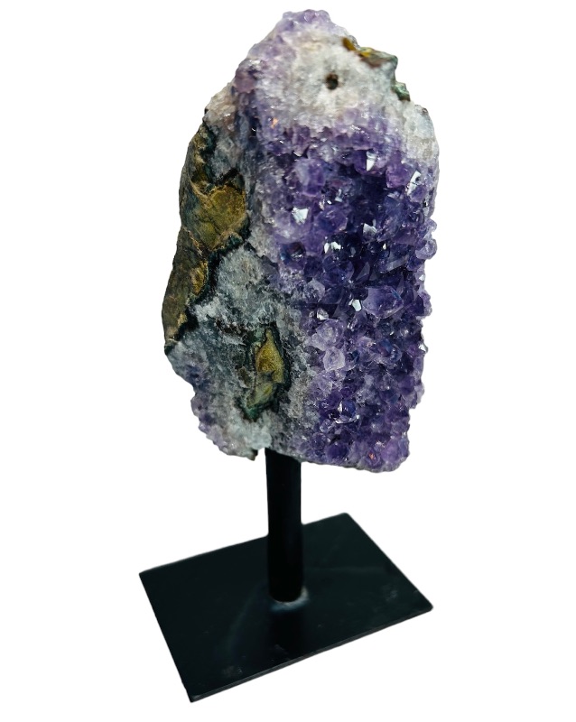 Photo 1 of 150296…5”  amethyst crystal rock on stand-height includes stand 