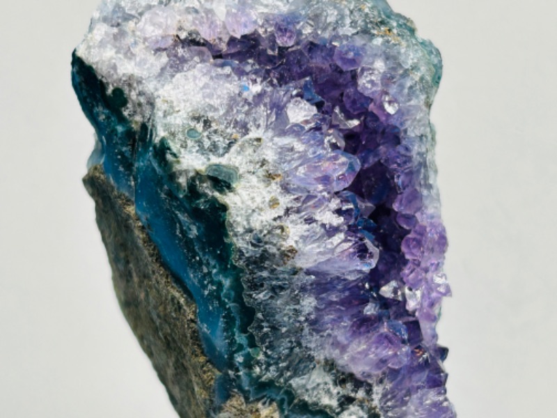 Photo 5 of 150300…5”  amethyst crystal rock on stand-height includes stand 