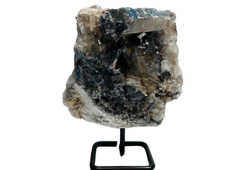 Photo 1 of 150301…5” smokey quartz rock on stand -height includes stand 