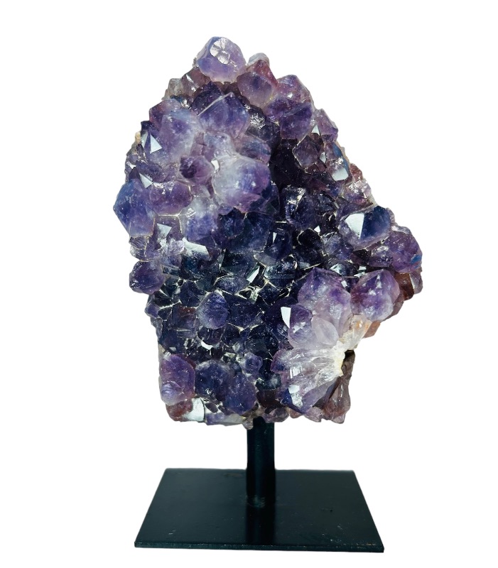 Photo 1 of 150304…5.5”  amethyst crystal rock on stand-height includes stand 