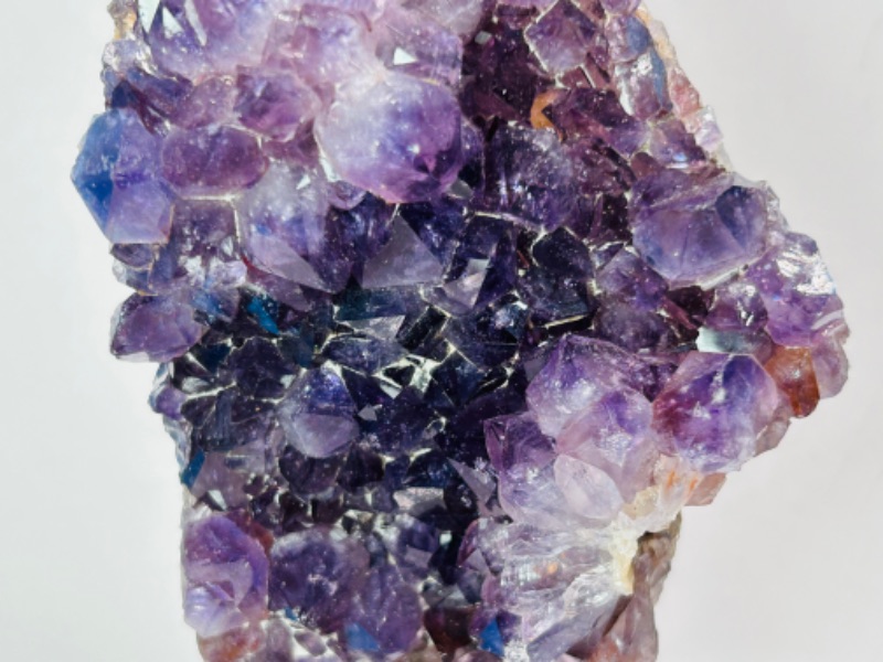Photo 4 of 150304…5.5”  amethyst crystal rock on stand-height includes stand 