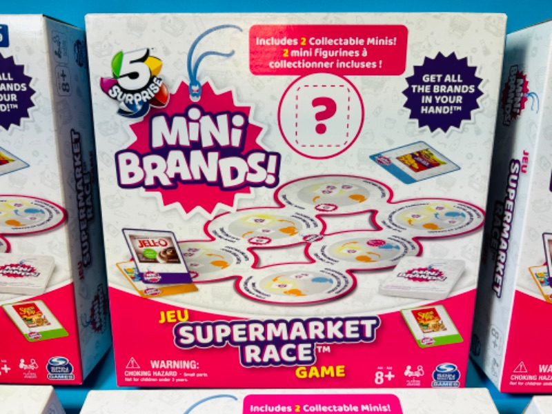 Photo 2 of 150364… 6 Mini Brands supermarket race games 