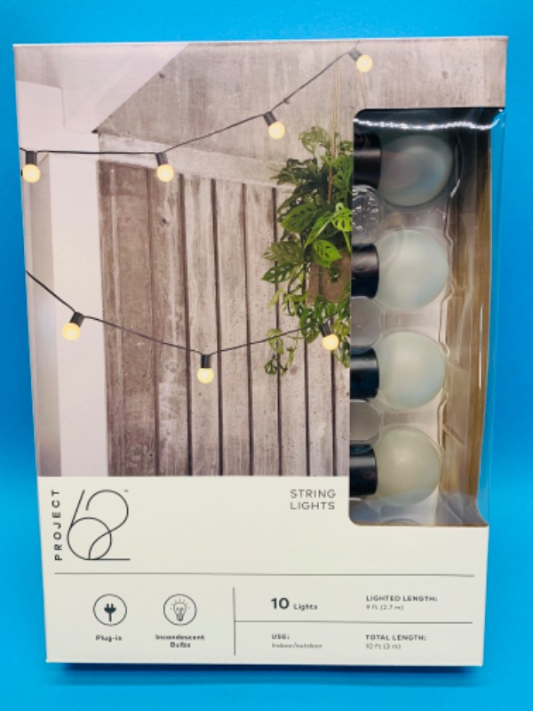 Photo 1 of 150368… string lights-10 bulbs- can connect 8 strands end to end 
