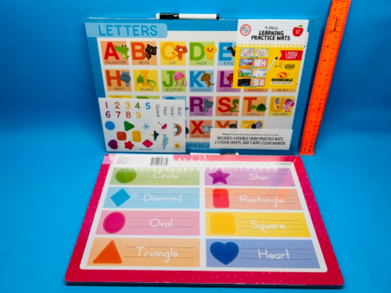 Photo 1 of 150391…2 learning practice mats - 4 in each