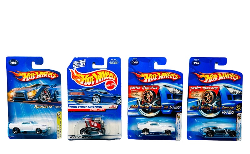 Photo 1 of 150397…4 hot wheels 1st edition die cast cars