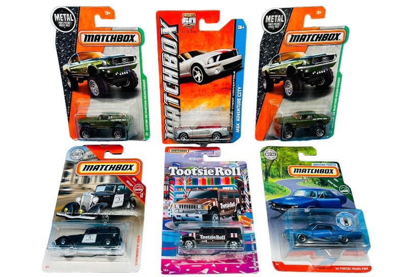 Photo 1 of 150398…6 matchbox die cast cars 
