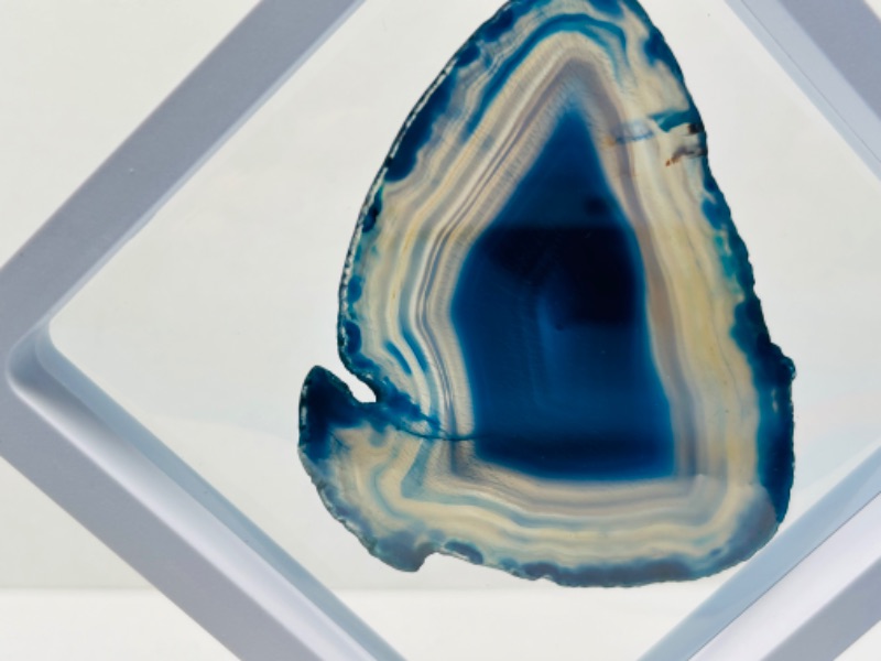 Photo 3 of 150431…2 agate slices in 4x4” displays 