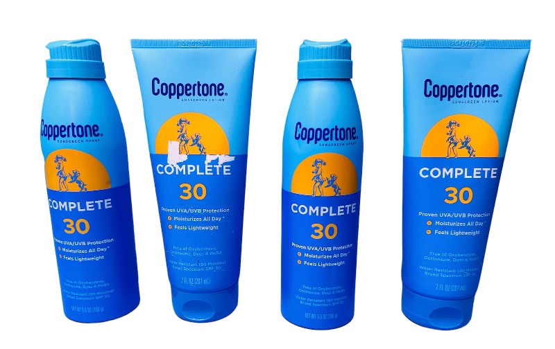 Photo 1 of 150476…4 coppertone 30 sunscreens