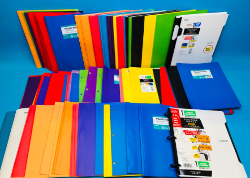 Photo 1 of 150480…folders for school /office 