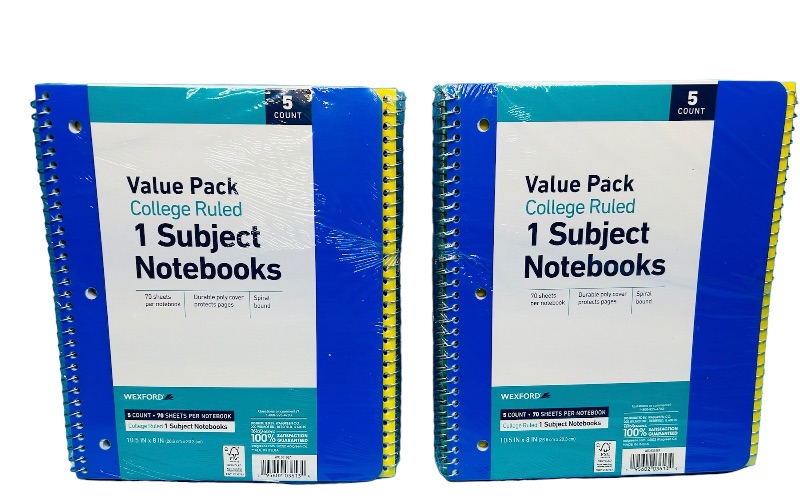 Photo 1 of 150579…10 notebooks 