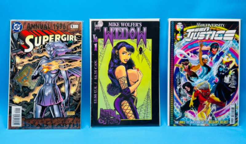 Photo 1 of 150614…3 comics all #1’s in plastic sleeves 