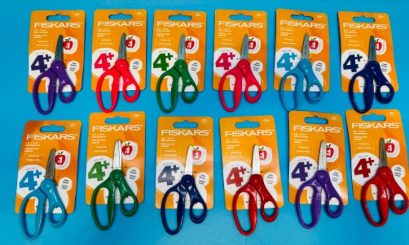 Photo 1 of 150641…12 pairs of child age 4+ scissors 