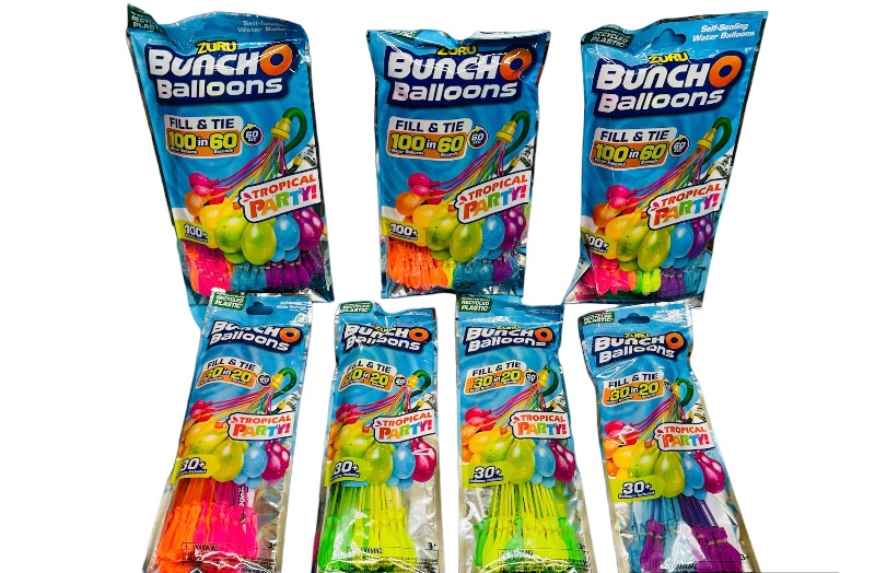 Photo 1 of 150650…tropical party water balloons- fill a bunch in 60 seconds