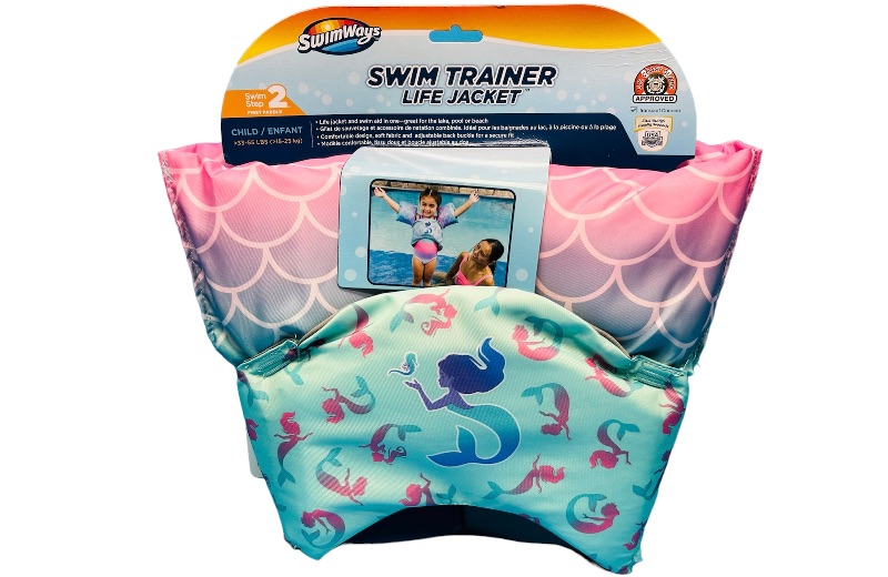 Photo 1 of 150684…swimways swim trainer life jacket -child 33-55 pounds