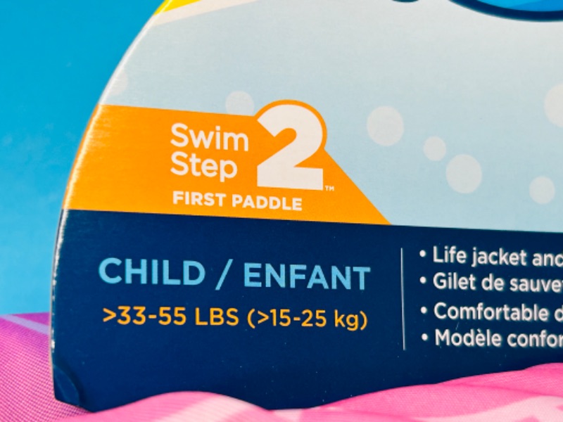 Photo 2 of 150684…swimways swim trainer life jacket -child 33-55 pounds