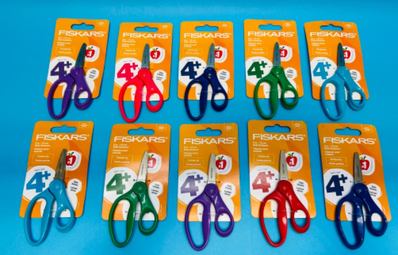 Photo 1 of 150690…10 pairs of childs scissors 