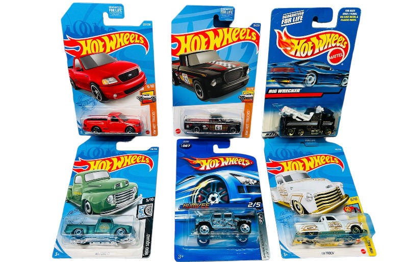 Photo 1 of 150705… 6 hot wheels die cast trucks 