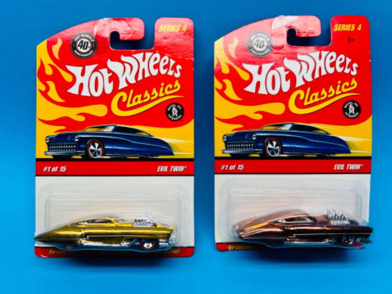 Photo 1 of 150718… 2 hot wheels die cast cars with special paint 