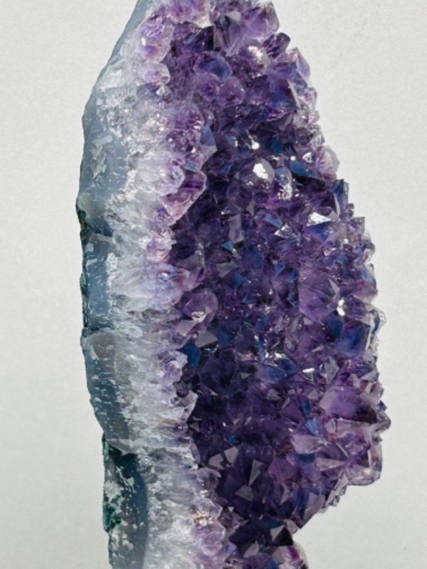 Photo 2 of 150750…6”  amethyst crystal rock on stand - height includes display stand
