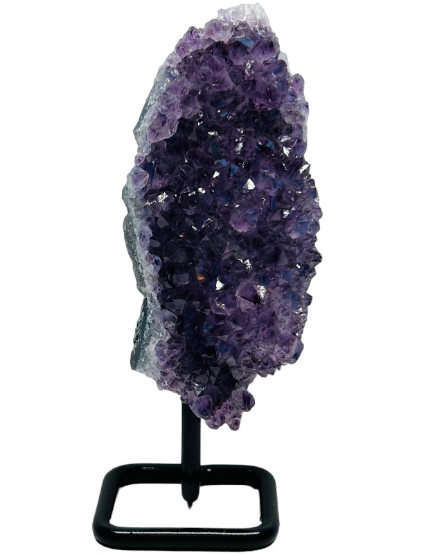 Photo 1 of 150750…6”  amethyst crystal rock on stand - height includes display stand