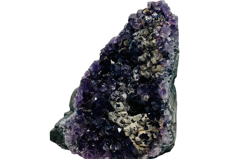 Photo 1 of 150752…3.5”  amethyst crystal geode 