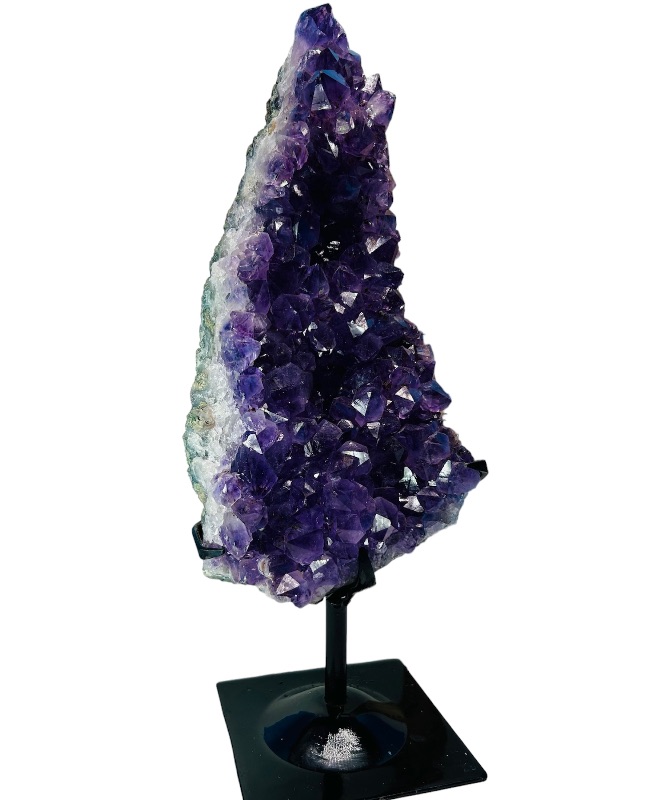 Photo 1 of 150757…xxlarge 12” amethyst crystal rock on stand -height includes display 