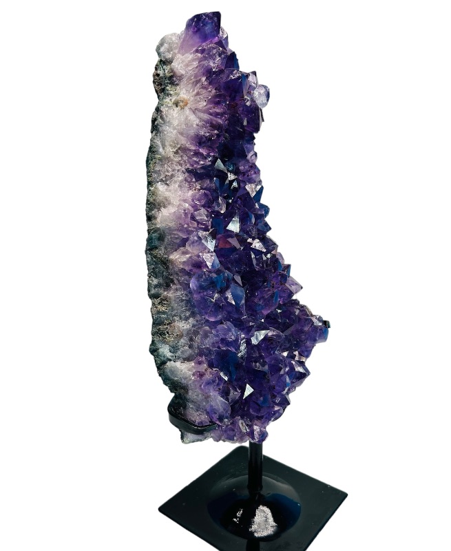 Photo 2 of 150757…xxlarge 12” amethyst crystal rock on stand -height includes display 
