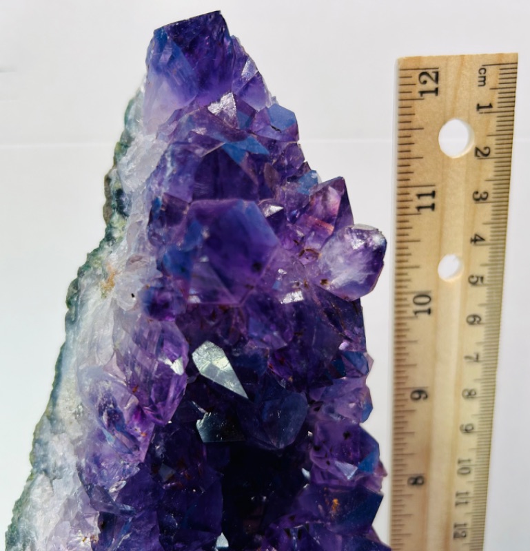 Photo 5 of 150757…xxlarge 12” amethyst crystal rock on stand -height includes display 