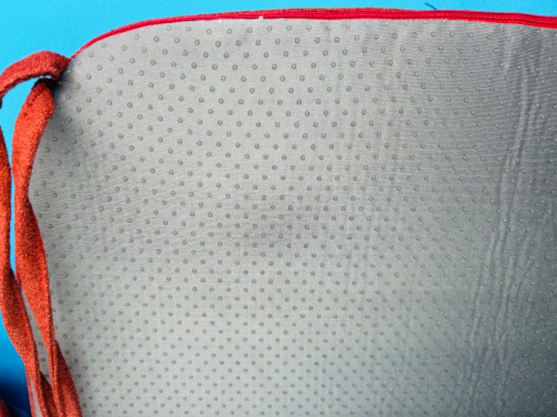 Photo 6 of 150759…4  chair cushions for patio or dinning -red