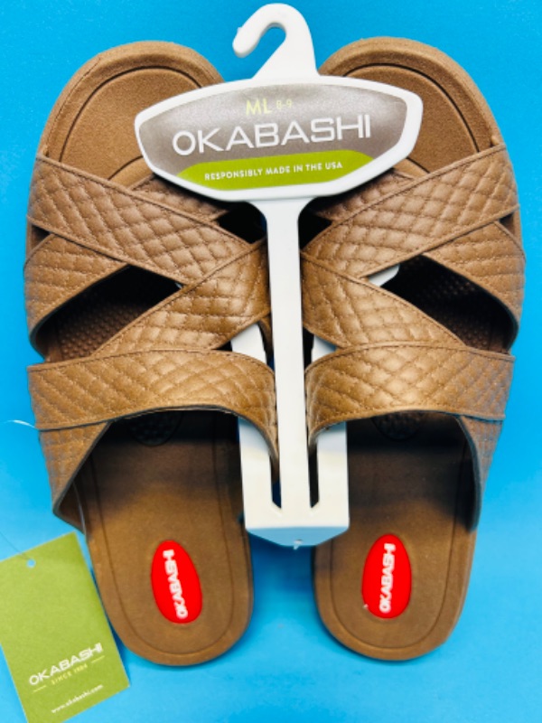 Photo 1 of 150835… women’s size M 8-9 Okabashi sandals 