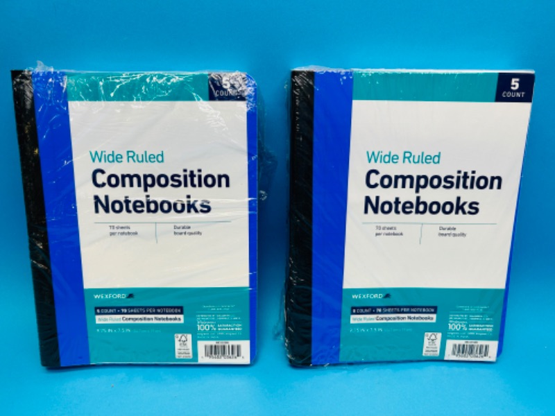 Photo 1 of 150843…10 composition notebooks 