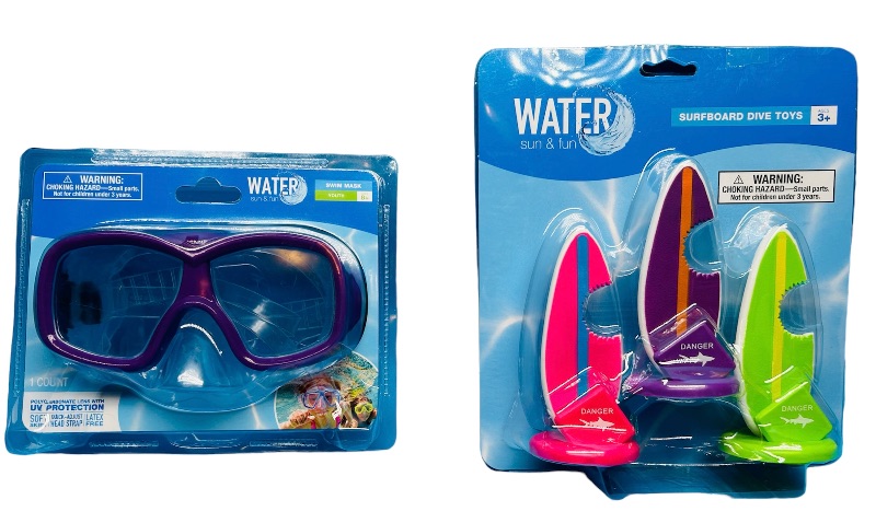 Photo 1 of 150982…youth swim mask and dive toys 