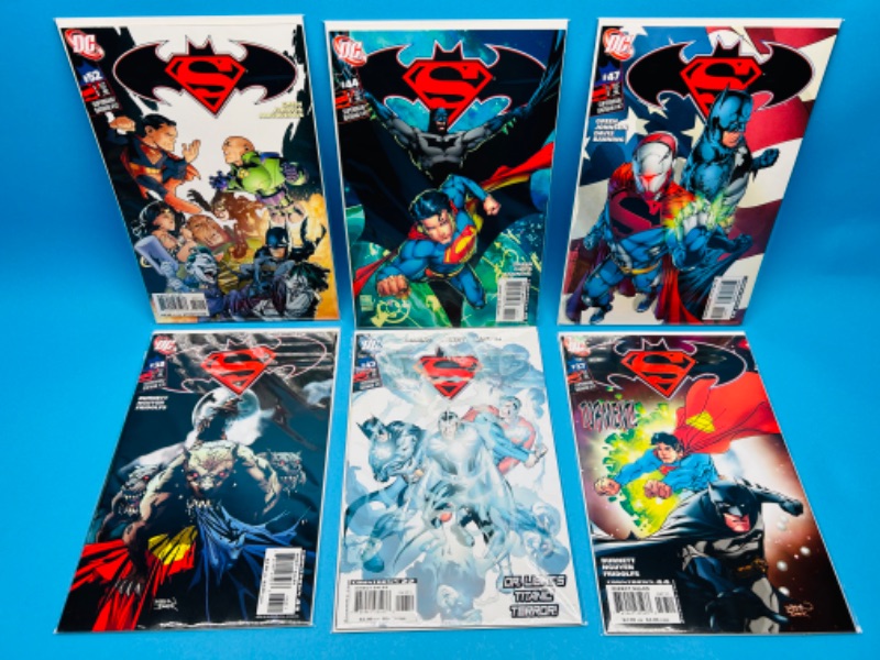 Photo 1 of 150998…6 Superman  comics in plastic sleeves 