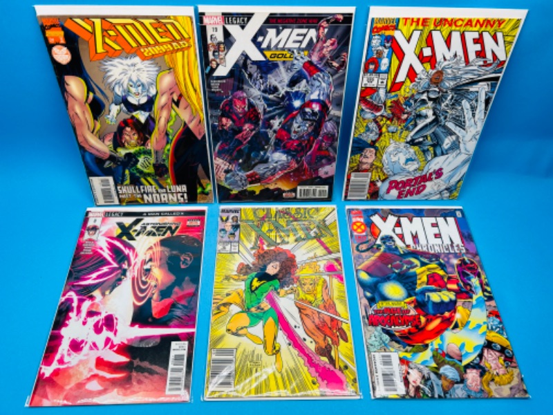 Photo 1 of 150999…6 X-men  comics in plastic sleeves 