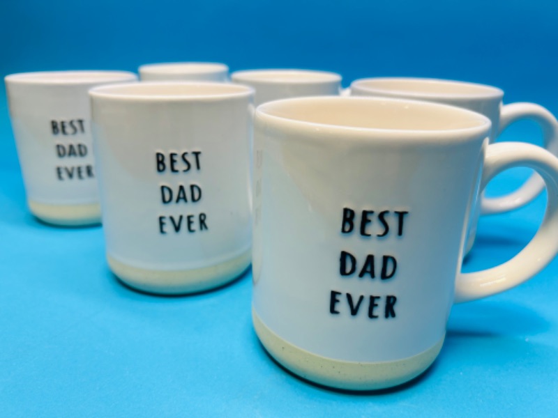Photo 1 of 151017…6 large best DAD ever mugs 