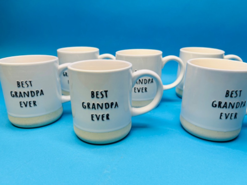 Photo 1 of 151018…6 large best Grandpa ever mugs 