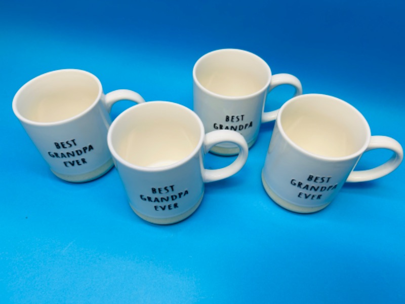 Photo 1 of 151019… 4 large best Grandpa ever mugs 