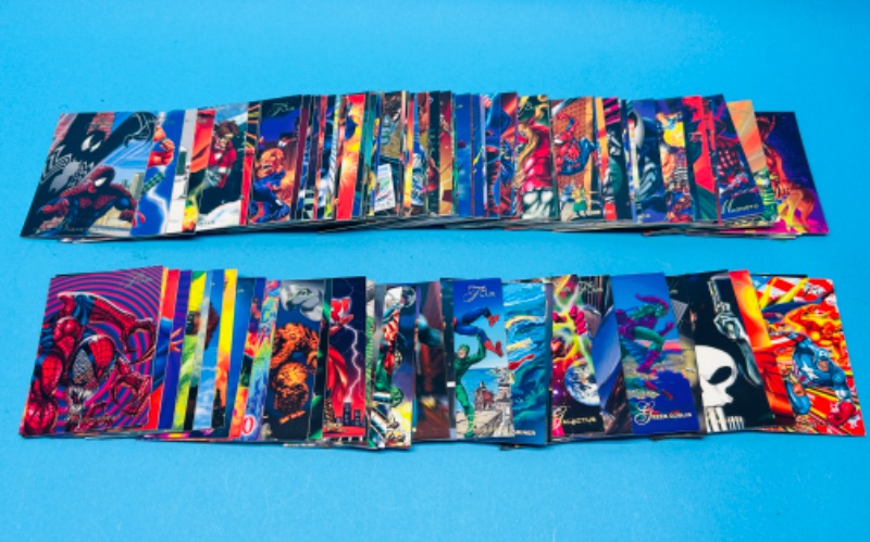 Photo 1 of 151035…Approx 120 Marvel 1994 Flair trading cards