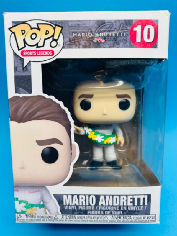 Photo 1 of 151039… Funko Pop Mario Andretti vinyl figure 