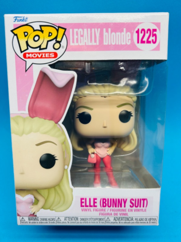 Photo 1 of 151040… Funko Pop Leagally Blonde Elle bunny suit vinyl figure 