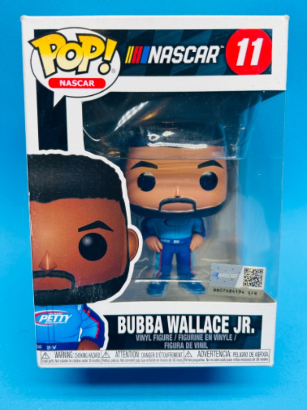 Photo 1 of 151046…NASCAR Bubba Wallace Jr. vinyl figure 