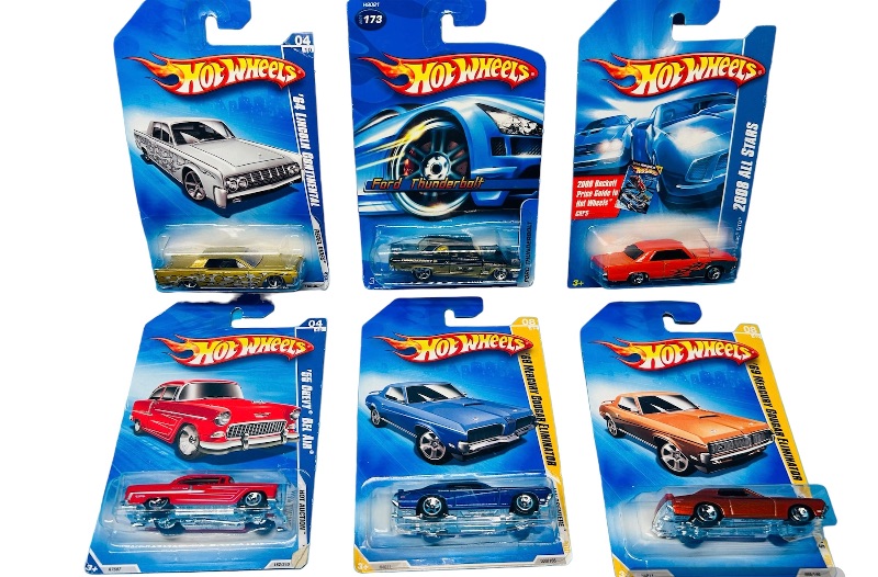 Photo 1 of 151058… 6 hot wheels die cast muscle cars