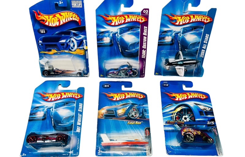 Photo 1 of 151062…6 hot wheels die cast specialty vehicles 