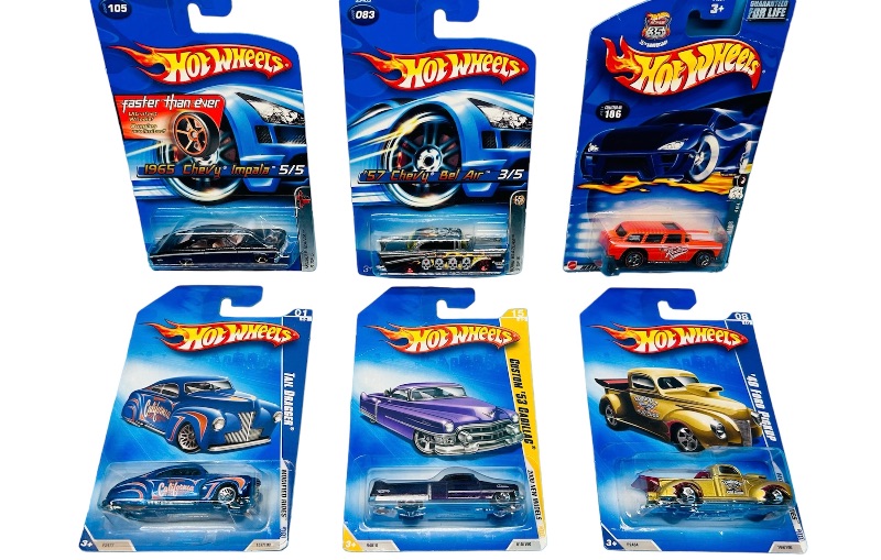 Photo 1 of 151063… 6 hot wheels die cast older cars