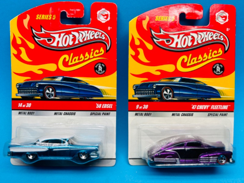 Photo 1 of 151064…2 hot wheels classics die cast oldies with special paint 