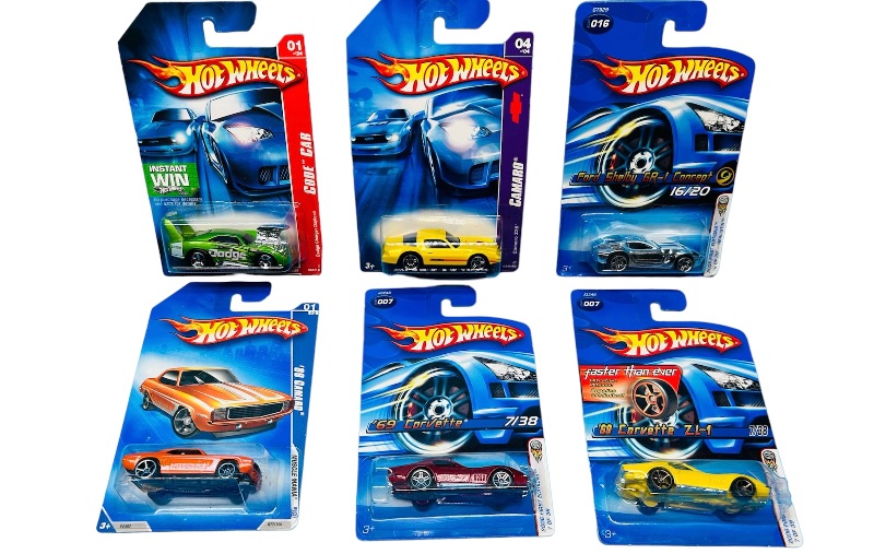 Photo 1 of 151067… 6 hot wheels die cast muscle cars