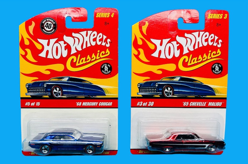 Photo 1 of 151070…2 hot wheels classics redline cars with special paint 