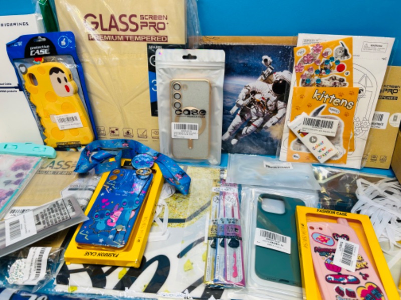 Photo 5 of 151104…various cel phone cases, glass protectors, and more