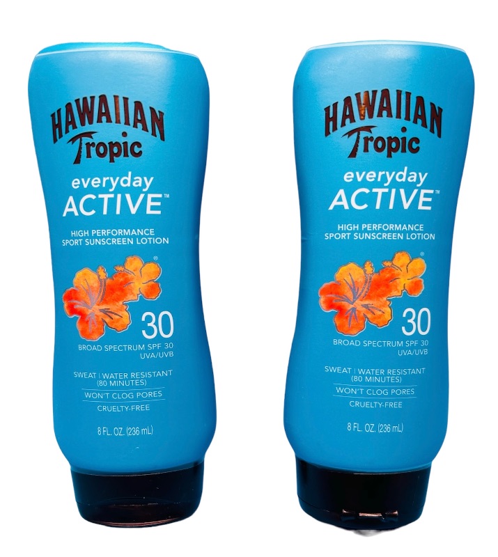 Photo 1 of 151140…2 Hawaiian Tropic sport sunscreens 30 SPF