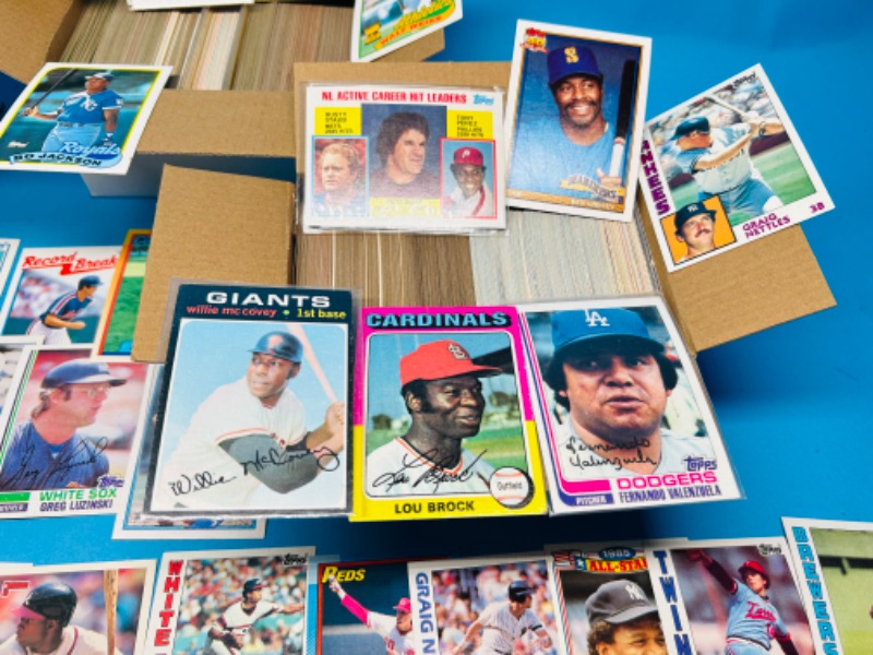 Photo 6 of 151153…4 boxes of baseball trading cards - some may have wear from age